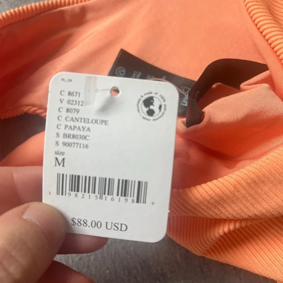 Beach Riot ribbed bikini medium BNWT - Picture 5 of 5